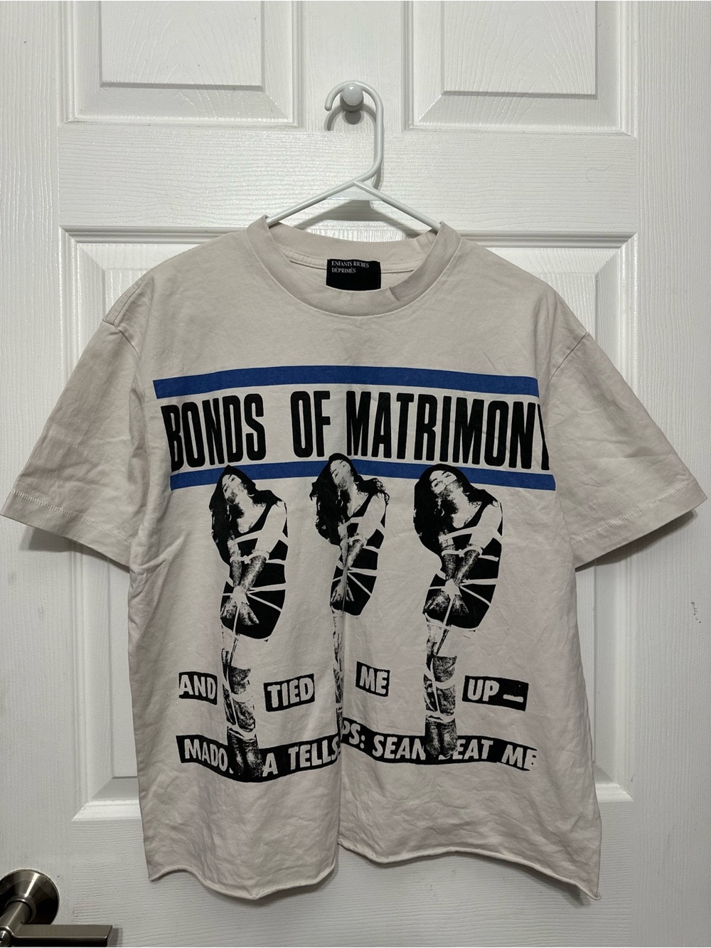 Enfants Riches Déprimés ERD Madonna Bonds of Matrimony Graphic Tee Small